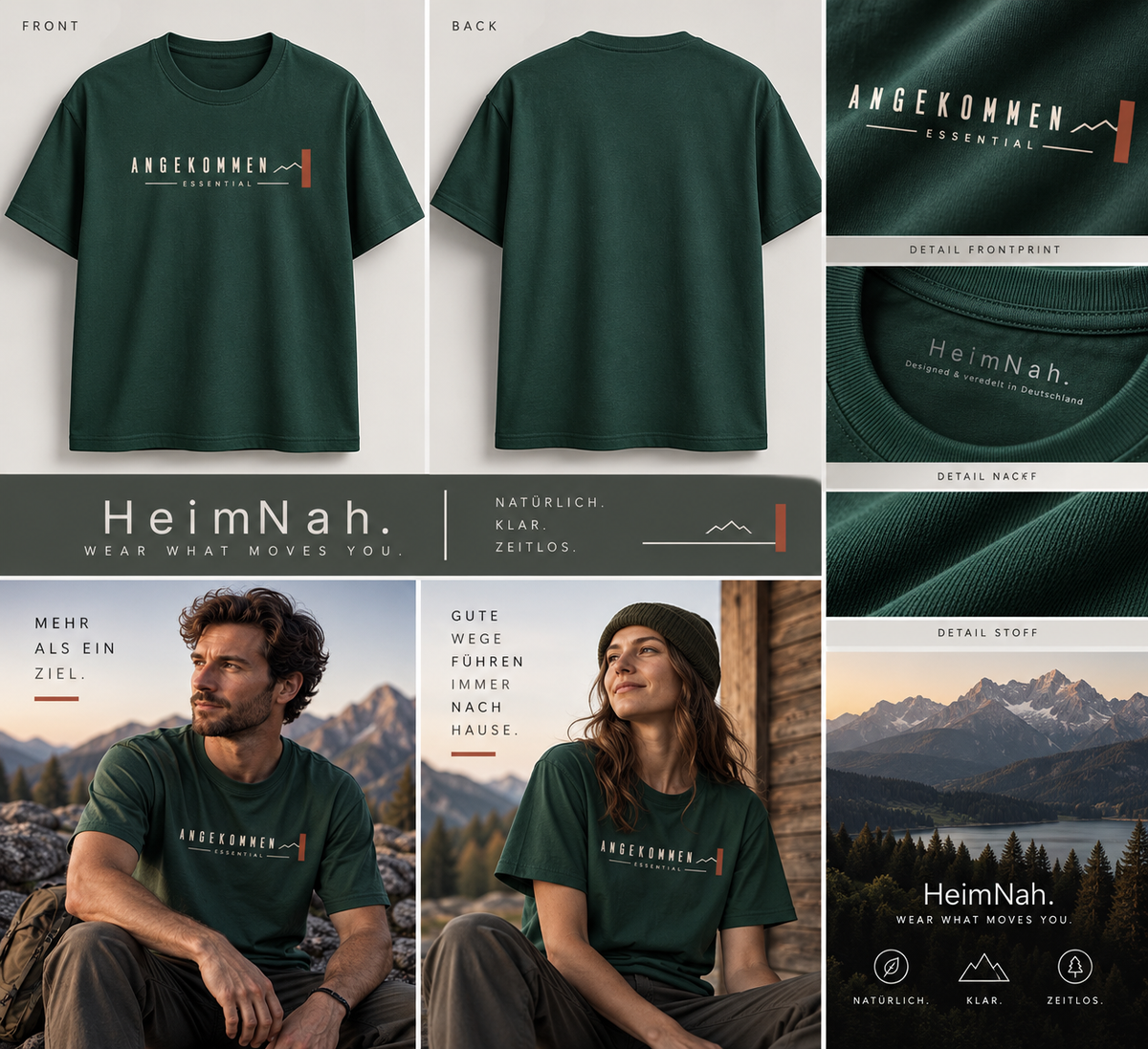 ANGEKOMMEN - Essentials T-Shirt