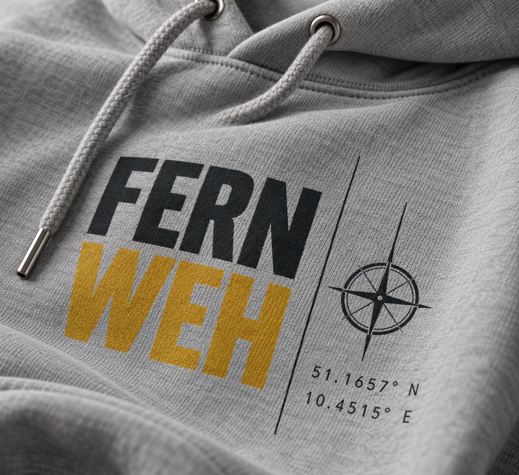 FERNWEH -  Graphic Hoodie