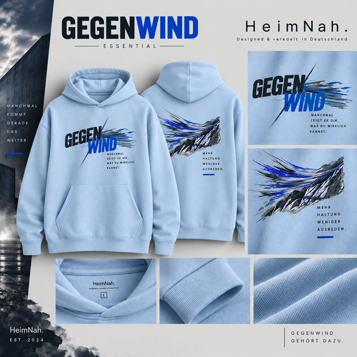 GEGENWIND - Graphic Hoodie