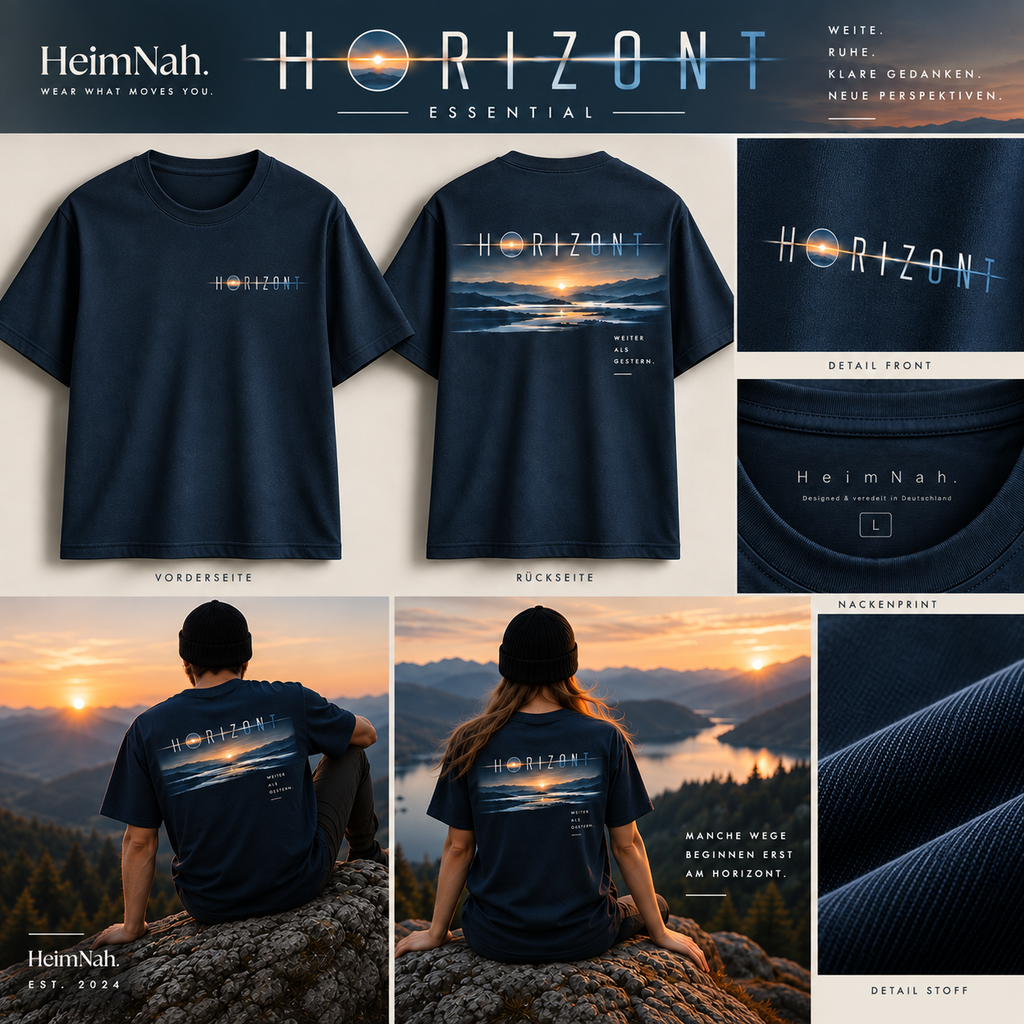 HORIZONT - Graphic T-Shirt