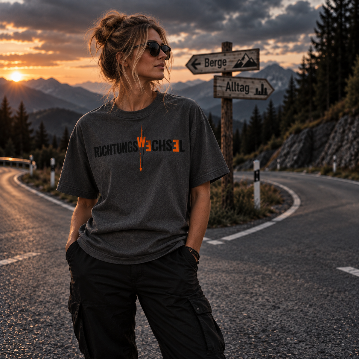 RICHTUNGSWECHSEL - Essentials T-Shirt