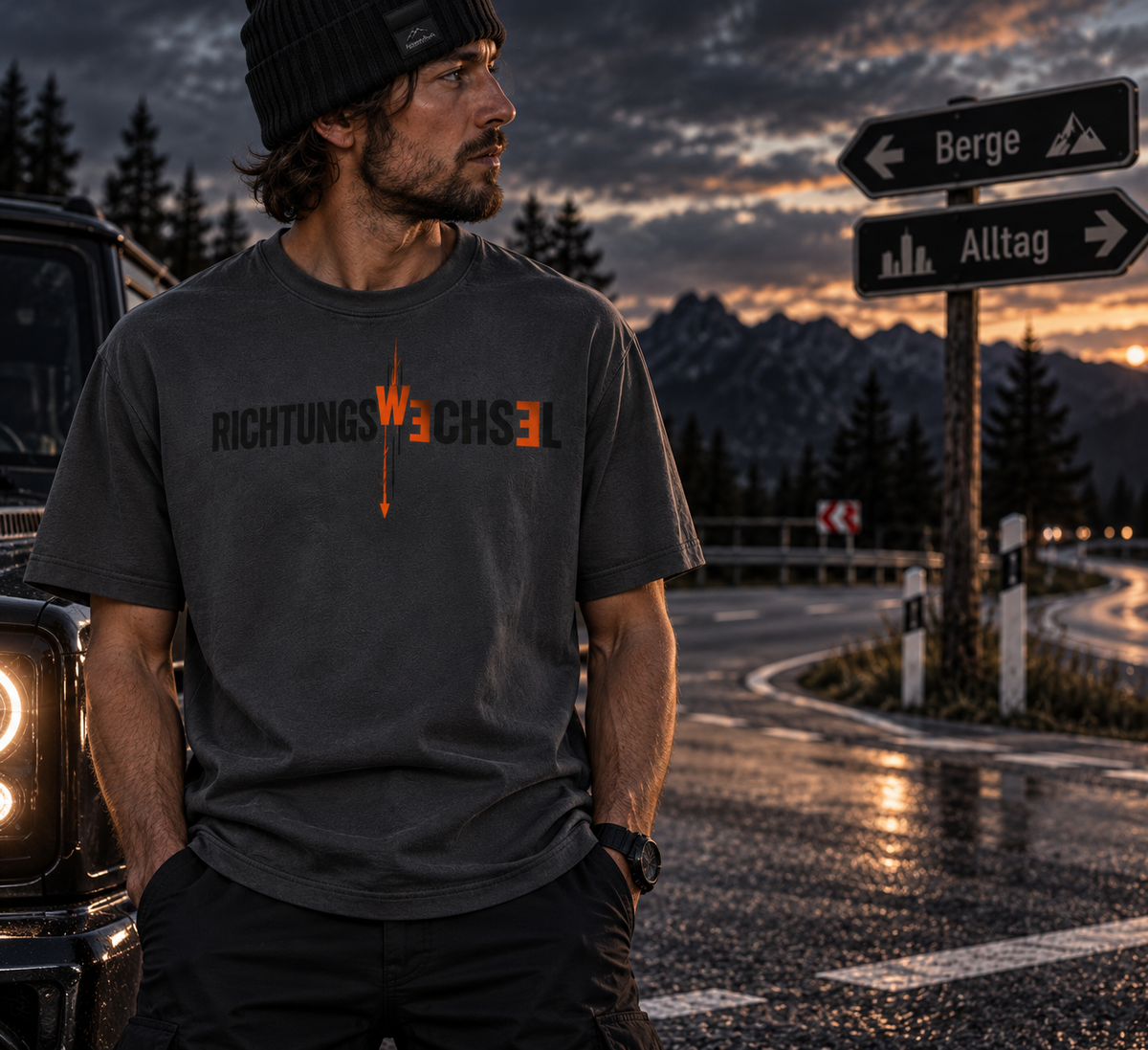 RICHTUNGSWECHSEL - Essentials T-Shirt